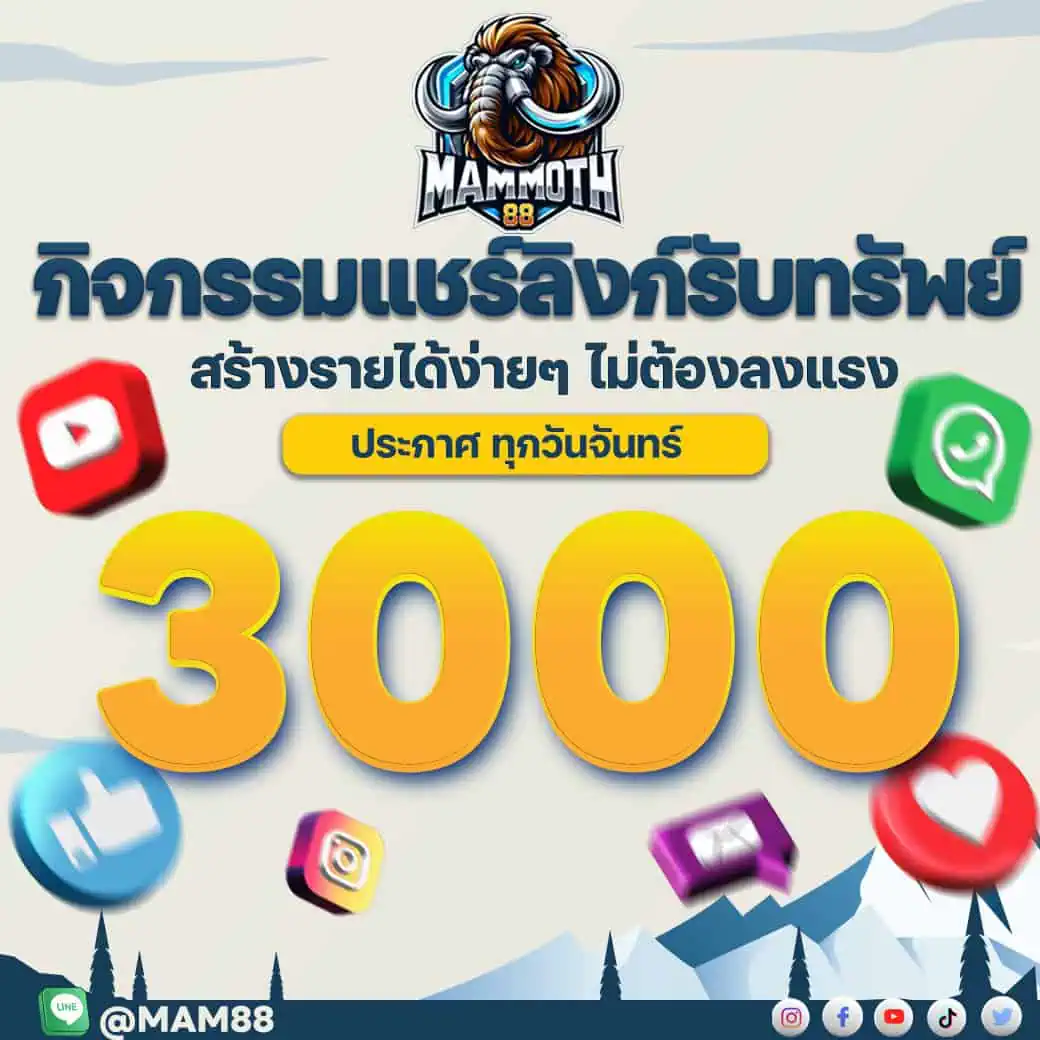 โปรโมชั่นMAMMOTH