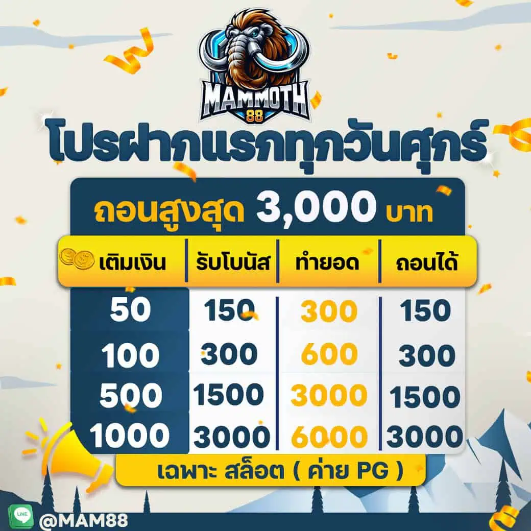 โปรโมชั่น MAM MOTH